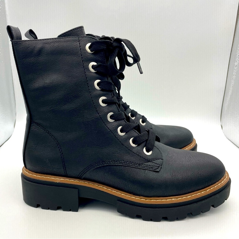 NWOB Sun + Stone for Macy’s Tiiaa Combat Boots